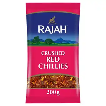 Tesco Rajah Crushed Red Chillies 200G offer