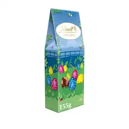 Tesco Lindt Milk Chocolate Easter Mini Eggs 155G offer