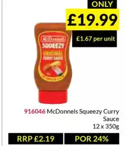 Musgrave MarketPlace McDonnels Squeezy Curry offer