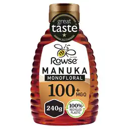 Tesco Rowse Squeezy Manuka Honey 100+ MGO 240g offer