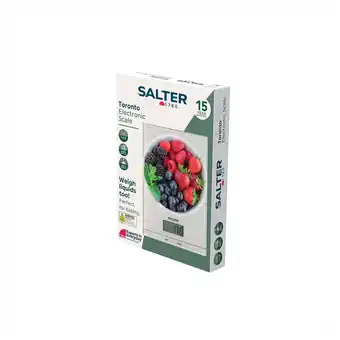 Tesco Salter Toronto White Glass Electric Scale offer