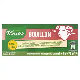 Tesco Knorr Lamb Bouillon Stock Cubes 8 Pk 72g offer