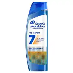 Tesco Head & Shoulders Pro-Expert 7 Hair Fall Defence Shampoo 300ml offer