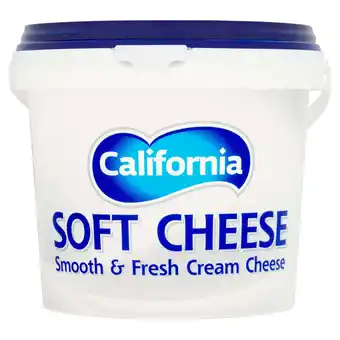 Tesco California Soft Cheese 1kg offer