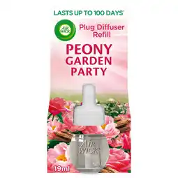 Tesco Airwick Air Freshener Plug In Refill Peony Garden Party 19ml offer