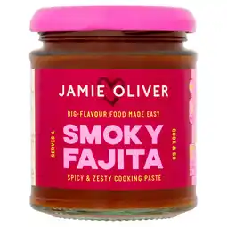 Tesco Jamie Oliver Smoky Fajita Paste 180g offer