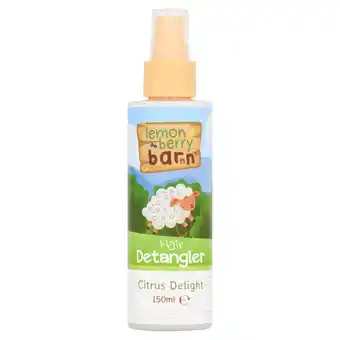 Tesco Lemon Berry Barn Hair Detangler Citrus Burst 150ml offer