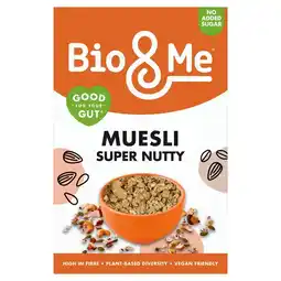 Tesco Bio&Me, Muesli, Super Nutty, 450g offer