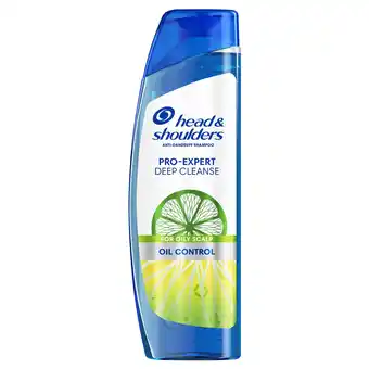 Tesco Head and Shoulders Pro-expert Deep Cleanse with Citrus Shampoo 300ml offer