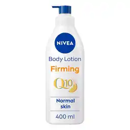 Tesco NIVEA Q10 & Vitamin C Firming Body Lotion Normal Skin 400ml offer