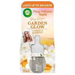 Tesco Air Wick Air Freshener Stacey Solomon Garden Glow Electrical Plug In Refill 19ml offer