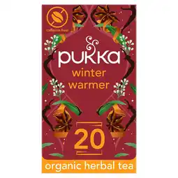 Tesco Pukka Organic Winter Warmer 20 Tea Bags 38G offer