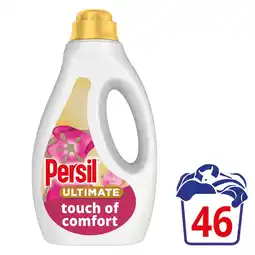 Tesco Persil Ultimate Touch of Comfort Bio Laundry Washing Detergent 46 Washes 1242ml offer