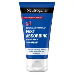 Tesco Neutrogena Norwegian Formula Fast-Absorbing Hand Cream 75ml offer