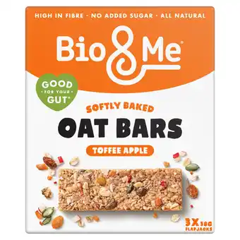Tesco Bio&Me Toffee Apple Oat Bar 3x38g offer