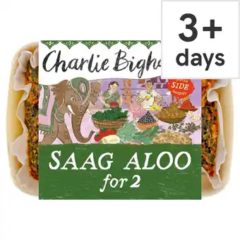 Tesco Charlie Bigham's Saag Aloo 400g offer