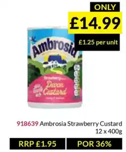 Musgrave MarketPlace Ambrosia Strawberry Custard offer