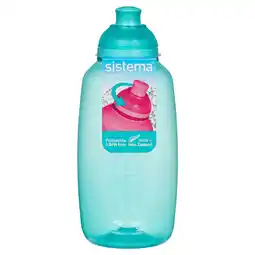 Tesco Sistema Twist & Sip 380Ml Bottle offer