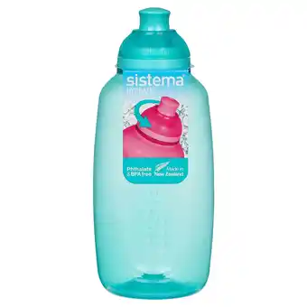 Tesco Sistema Twist & Sip 380Ml Bottle offer