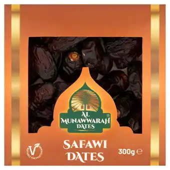 Tesco Al MUNAWWARAH SAFAWI DATES GIFT BOX 300G offer
