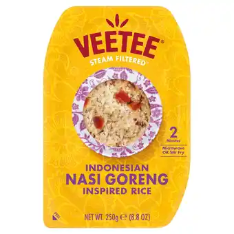 Tesco Veetee Indonesian Nasi Goreng Inspired Rice Tray 250g offer