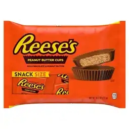 Tesco Reese's Milk Chocolate Peanut Butter Snack Size Cups Multipack 297g offer