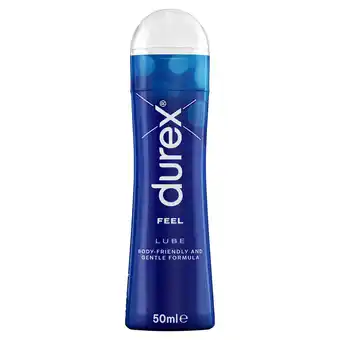 Tesco Durex Play Water Based Feel Lubricant Gel 50ml offer