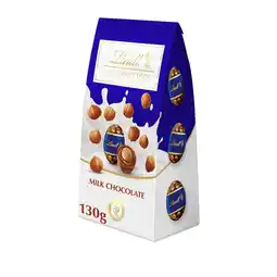 Tesco Lindt Gourmet Milk Chocolate Eggs with Whole Roasted Hazelnut 130g offer