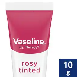 Tesco Vaseline Rosy Tinted Lip Balm 10G offer