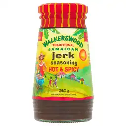 Tesco Walkerswood Jerk Seasoning Hot & Spicy 280G offer