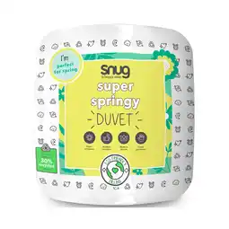 Tesco Snug Super Springy 7.5 Tog Duvet Superking offer