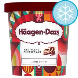 Tesco Haagen-Dazs Red Velvet Cheesecake Ice Cream 420ml offer