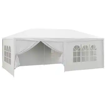 Tesco Outsunny 6m x 3m Outdoor Gazebo Canopy with 6 Side Walls offer