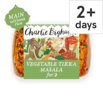 Tesco Charlie Bigham's Vegetable Tikka Masala 460g offer