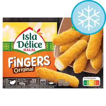 Tesco Isla Delice Halal Fingers 400g offer