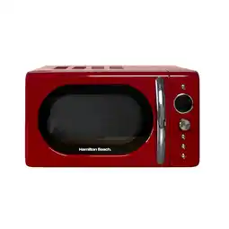 Tesco Hamilton Beach 20L, 700W Retro Microwave - Red offer