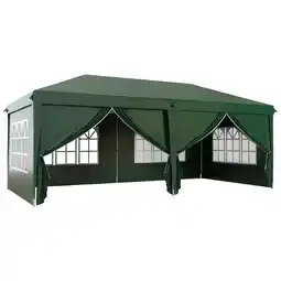 Tesco Outsunny 3m x 6m Pop Up Gazebo Canopy Marquee with Bag offer