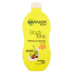 Tesco Garnier Body Tonic Hydrating Lotion 400Ml offer