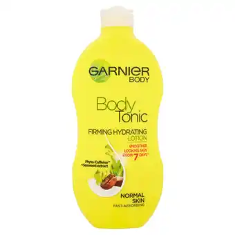 Tesco Garnier Body Tonic Hydrating Lotion 400Ml offer