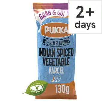 Tesco Pukka Indian Spiced Vegetable Parcel offer