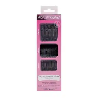 Tesco Brushworks Ceramic Thermal Rollers Variety Pack offer