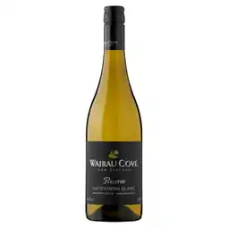 Tesco Wairau Cove Reserve Sauvignon Blanc 75cl offer