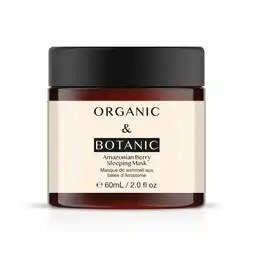 Tesco Organic & Botanic Amazonian Berry Sleeping Mask 60ml offer