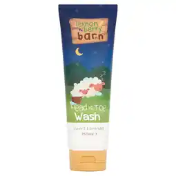 Tesco Lemon Berry Barn Head to Toe Wash Sweet Lavender 250ml offer