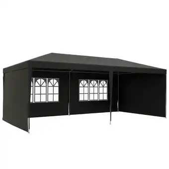 Tesco Outsunny 6m x 3m Garden Gazebo Marquee Canopy Canopy offer