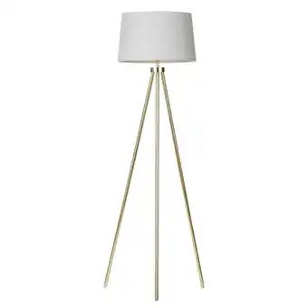 Tesco BHS Tristan Floor Lamp, Brass offer