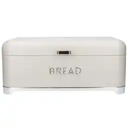 Tesco KitchenCraft Lovello Textured Geo Bread Bin offer