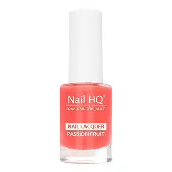 Tesco Nail HQ Colour Passion Fruit - 10ml offer