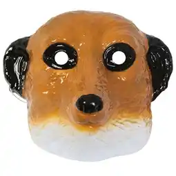 Tesco Meerkat Plastic Face Mask 21cm offer