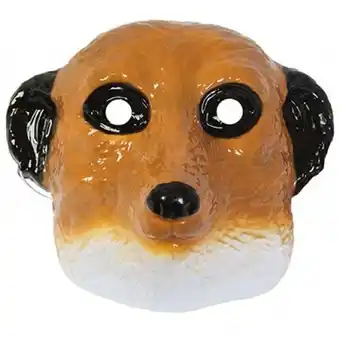 Tesco Meerkat Plastic Face Mask 21cm offer